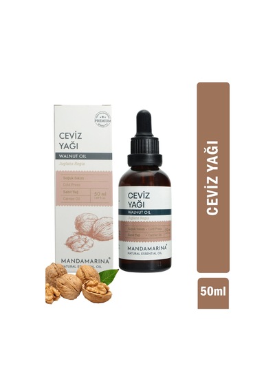 Mandamarina Ceviz Yağı Soğuk Sıkım 50 Ml