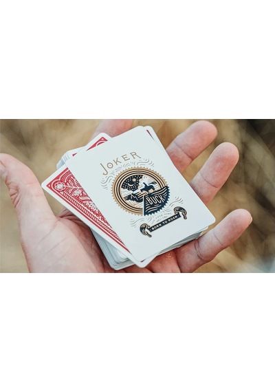 Bicycle Drifters Red Oyun Kağıdı Limited Edition Uspcc Koleksiyonluk İskambil Kartları Destesi