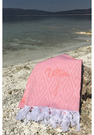 Flamingo Peştemal - Somon