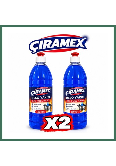 En-cag Çıramex Roşe Jel Yakıt 500 Ml 2 Adet Bss