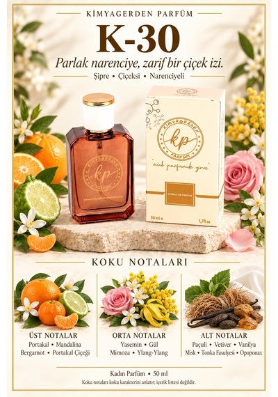 KP K-30 Kadın Parfüm EDP 50 ML