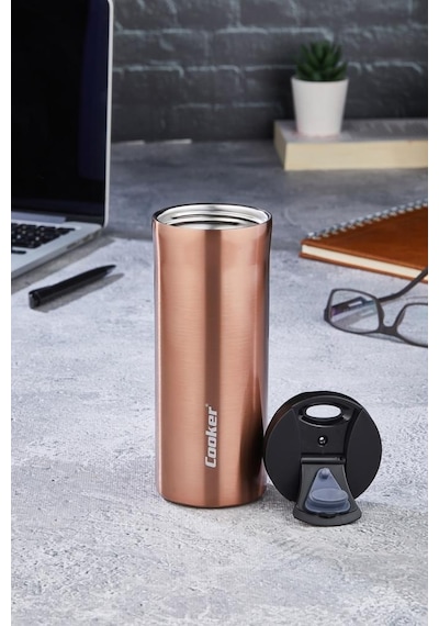 Cooker Çelik Termos Bardak 400 ML Rose Ckr2041