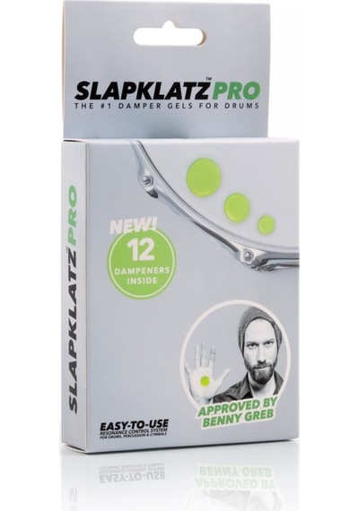 Slapklatz Pro Alien Green 12pcs Super Davul Susturucu Jel