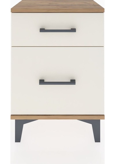 Arges Komodin 2 Çekmeceli 44x30x64 Çam-aytaşı Çam