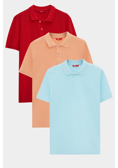 D's Damat Ds Damat Regular Fit Kırmızı/kayısı/açık Turkuaz Pike Dokulu %100 Pamuk Polo Yaka T-shirt 6hc14ortbn510 Z194 D's Damat Ds Damat Regular Fit Kırmızı/kayısı/açık Turkuaz Pike Dokulu %100 Pamuk Polo Yaka T-shirt 6hc14ortbn510 Z194
