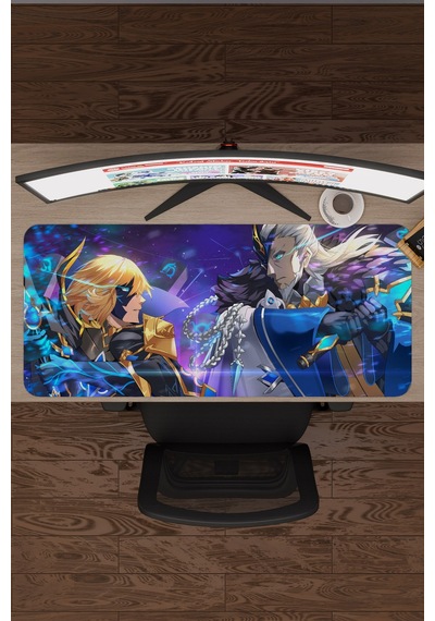 Dainsleif Genshin Impact Anime Oyuncu V3 - 90x40 Xxl Gaming Mouse Pad Fare Altlığı