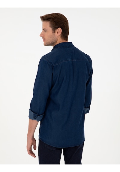 Pierre Cardin Erkek Lacivert Gömlek Jean 50292560-vr033 Lacivert Pierre Cardin Erkek Lacivert Gömlek Jean 50292560-vr033 Lacivert