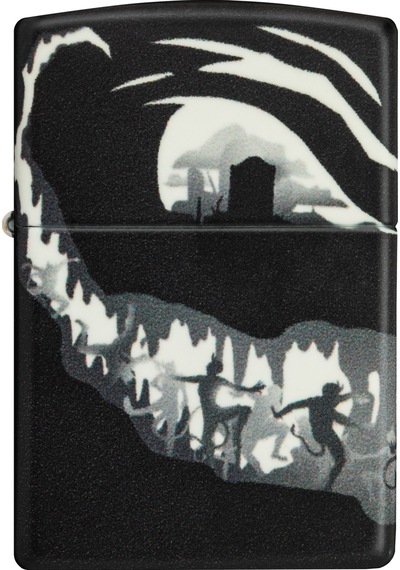 Zippo 49193 Grinning Pumpkin Design Çakmak Çok Renkli
