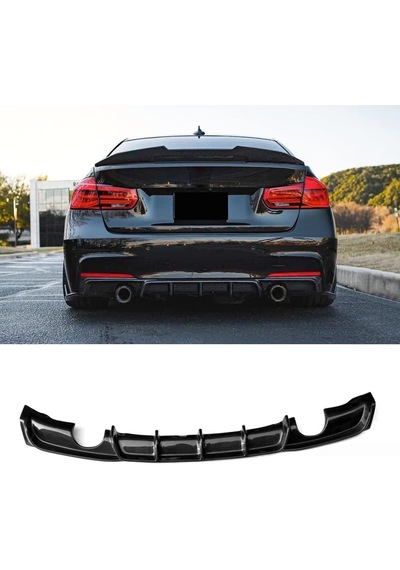 Bmw F30 2012-2019 Sag.sol Tek Çıkış M Performance Arka Difüzör