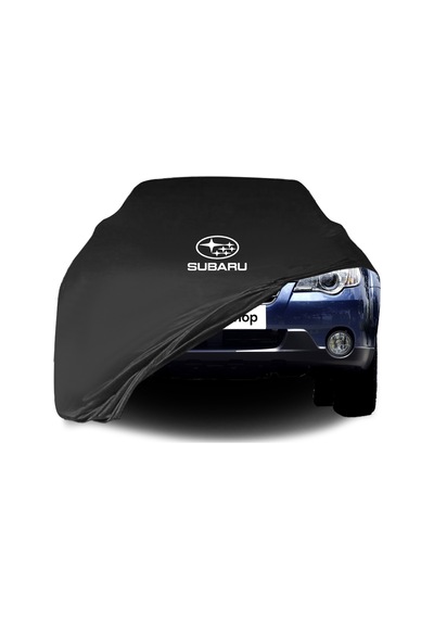Subaru Outback 4 2009-2014 Araba Brandası Siyah Kumaş Penye Toz Geçirmez Garaj Brandası Oto Branda