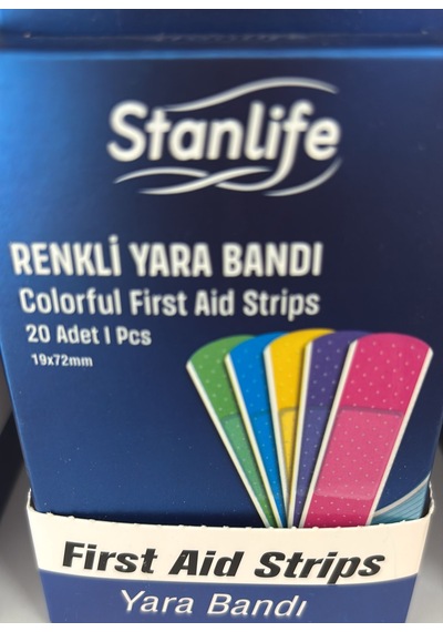 Stanlife Renkli Yara Bandı 20li