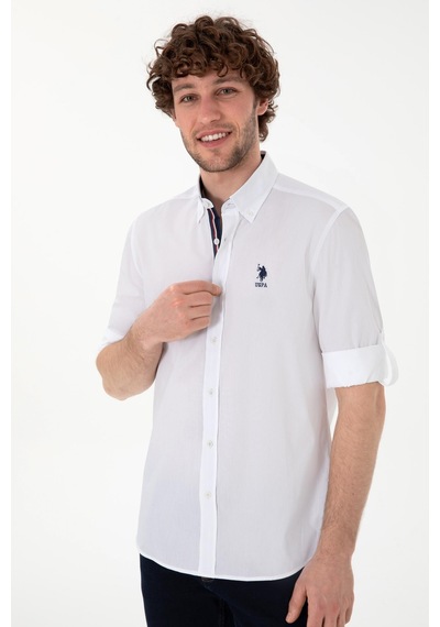 U.s. Polo Assn. Erkek Gömlek 2106700 Beyaz