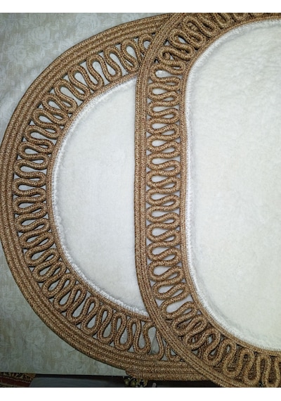 Senza Atelier Lüks 4 Lü Banyo & Antre Seti Krem Peluş Dokulu, Fırfırlı Jüt Halat Paspas Takımı Ve 2 Li Sepet Beyaz - Sarı Senza Atelier Lüks 4 Lü Banyo & Antre Seti Krem Peluş Dokulu, Fırfırlı Jüt Halat Paspas Takımı Ve 2 Li Sepet Beyaz - Sarı