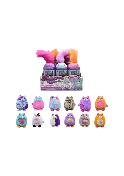 Misfittens Sürpriz Peluş Hediyelik Peluş Misfitens Oyuncak-408 Çok Renkli