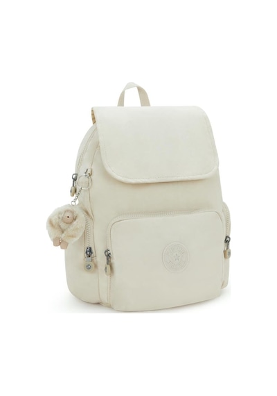 Kipling City Zip S Küçük Boy Sırt Çantası Bej