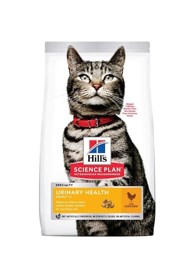 Hill's Science Plan Urinary İdrar Yolu Tavuklu Yetişkin Kedi Maması 1500 G