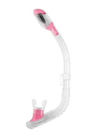 Parumarin Cressi Minidry Kuru Şnorkel 7-15 Yaş Pembe
