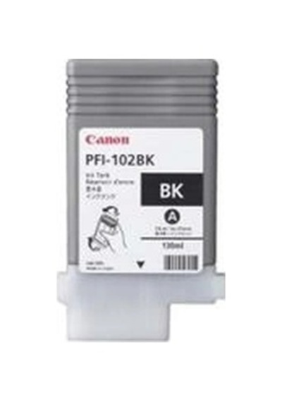 Canon Pfı-102bk Black Siyah Plotter Kartuş Ipf500-700-710-750 Kdo