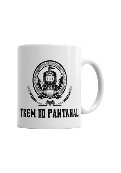 Trem Do Pantanal Kupa Bardak Porselen Karışık