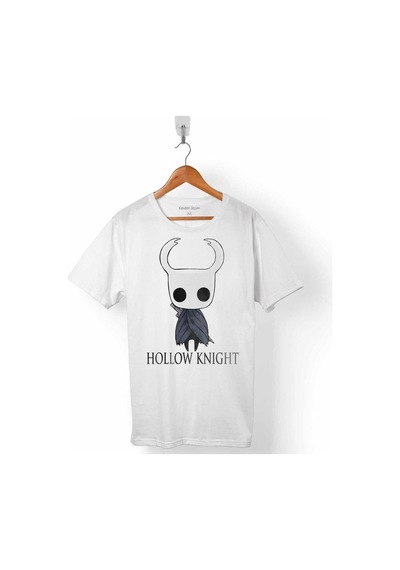 Hollow Knıght Ghost Cadılar Bayramı Kuru Kafa Erkek Tişört 001
