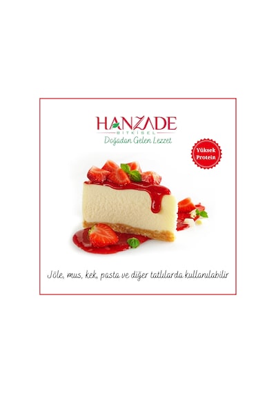 Hanzade Bitkisel Toz Jelatin 100 G