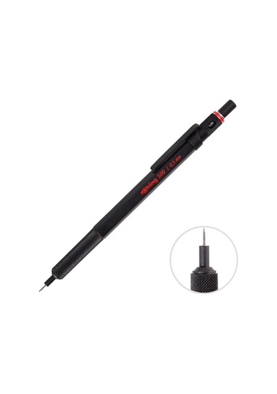 Rotring 500 Siyah 0.5 Mm Versatil Kalem 1 Adet Çok Renkli