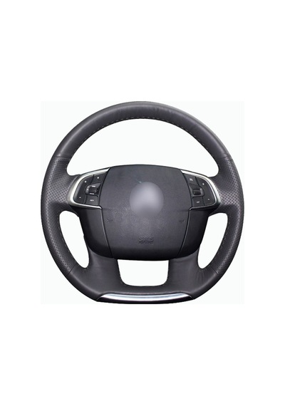 Citroen C4L 11-15 Araca Özel Deri Direksiyon Kılıfı