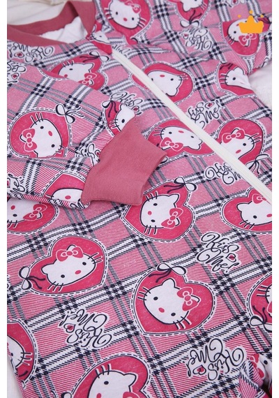 Babyhola 2-9 Yaş Kalın Elyaf Dolgulu 2.5 Tog Premium Kalite Çocuk Uyku Tulumu 23504 Pudra