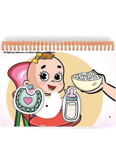 Kız-Erkek Bebek Cırt Cırtlı Kitap ve Yapboz Serisi Eko Paket