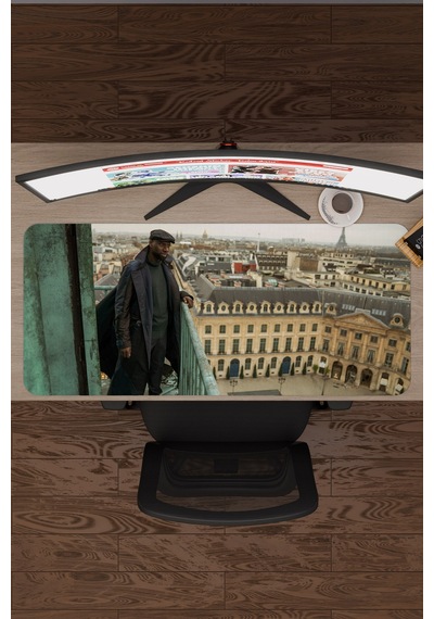 Lupin V4 90x40 Xxl Gaming Kauçuk Kaymaz Taban Mouse Pad Fare Altlığı