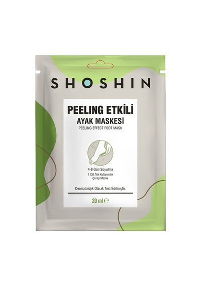 Shoshin Peeling Etkili Ayak Maskesi 20 Ml 2 Adet