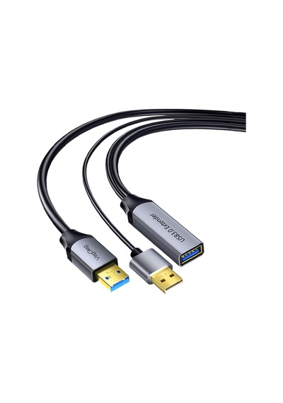 Usb 3.0 Uzatma Kablosu Sinyal Güçlendirici Extender Destekli Usb-a Uzatıcı Kablo 10 Metre Diger