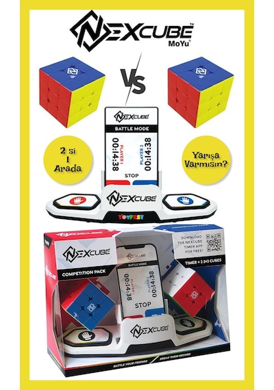 Nexcube Competition Pack Zeka Küpü Akıl Küpü Rübik Küp
