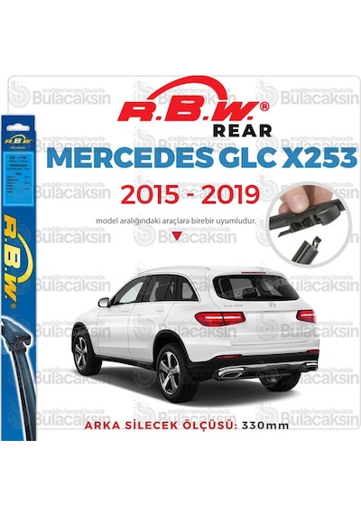 Rbw Mercedes Benz Glc X253 2015 - 2019 Arka Silecek