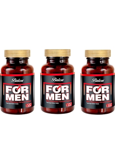 Balen For Men Bitki Karışımı 634 Mg 3 x 120 Kapsül Balen