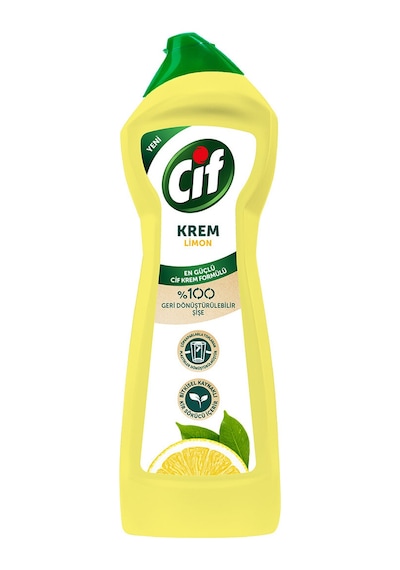 4 Adet Cif Krem 750 Ml Limonlu