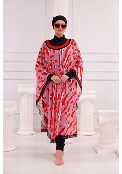 Tarzını Seç Kimono Pareo - Tesettür Pareo - Datça Model 240x135 Cm Çok Renkli
