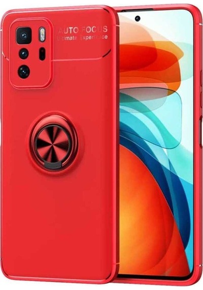 Xiaomi Poco X3 Gt Kılıf Zore Ravel Silikon Kapak Kırmızı