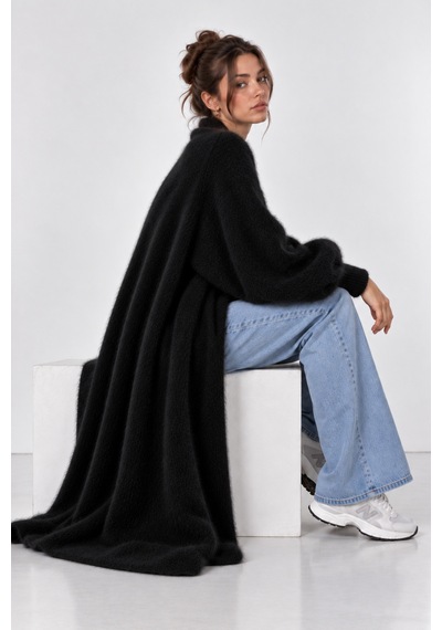Agd Collection Alya Hırka Siyah Siyah