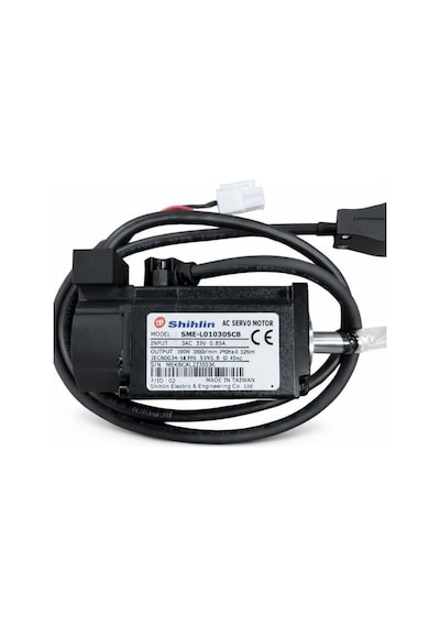 Shihlin Sme-l01030scb 100w Ac Servo Motor 3000 Rpm, Ip67 Koruma, Yüksek Hassasiyet