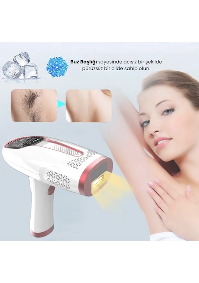 Buz Başlıklı Tüm Vücut İpl Lazer Cihazı 999.999 Atım