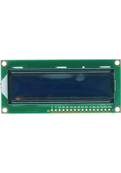 2x16 Lcd Ekran Yeşil  + I2C Arayüzü Modülü