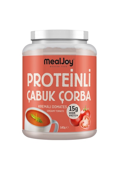 Yüksek Proteinli Çabuk Çorba Kremalı Domates 15 Servis 540 Gr ''her Porsiyonda 15gr Protein ''