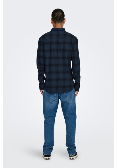 Only & Sons Erkek Onsmatt Uzun Kollu Regular Fit %100 Pamuk Gömlek 22030127 Lacivert Lacivert Only & Sons Erkek Onsmatt Uzun Kollu Regular Fit %100 Pamuk Gömlek 22030127 Lacivert Lacivert
