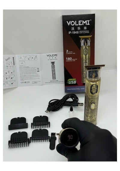 Dijital Göstergeli Saç Sakal Tıraş Makinesi - Sıfıra Yakın - Ip-1949 5264