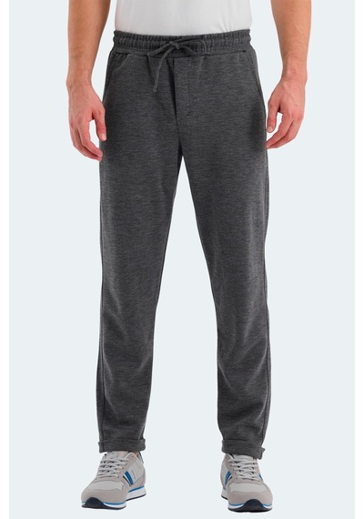 Slazenger Nadica Erkek Cepli Koyu Gri Eşofman Altı Koyu Gri Füme