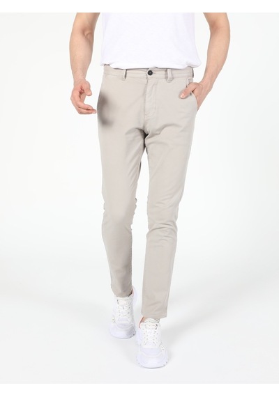 Colin's Slim Fit Orta Bel Erkek Pantolon CL1049749_Q1.V2_BEI