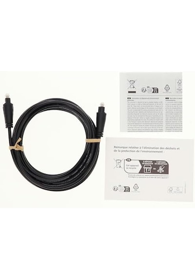 Optik Fiber Kablo, Odt Plug Toslink , 3m