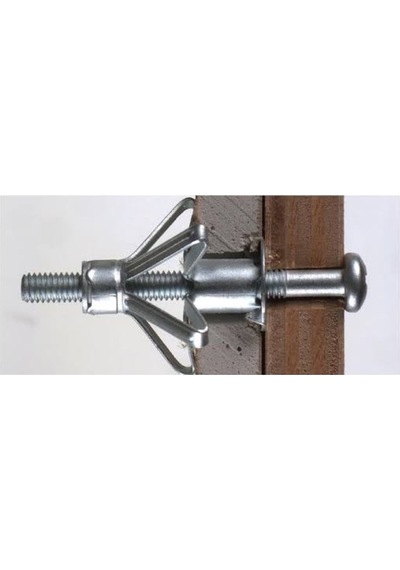 Paraşüt Tipi Çelik Dubel Alçıpan Dübeli 6x52 Mm 10 Adet