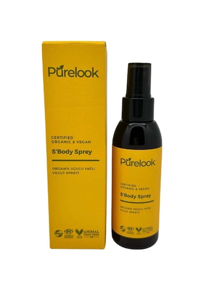 Purelook S,body Organik Sertifikalı 125 Ml Tüm Vücut Spreyi Sinek-sivrisinek Ve Haşere Kovucu
